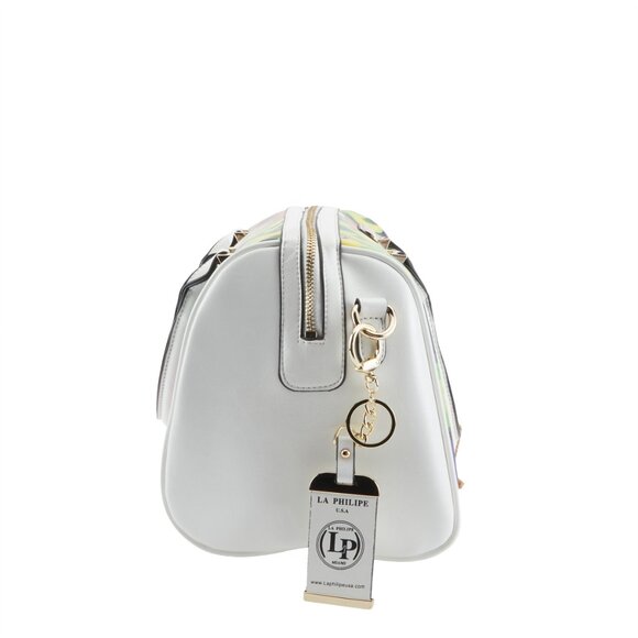 La Philipe Handbag "Blooming Garden" 100% Vegan Leather, Hand Designed - Picture 4 of 5